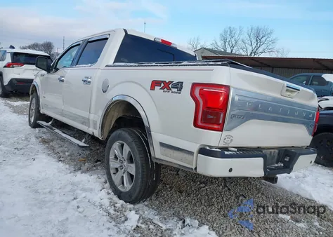2017 Ford F-150 Platinum from USA, damaged, VIN 1FTEW1EG0HFB20342